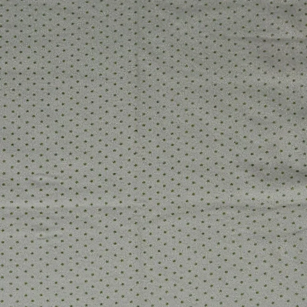 Carter's Star Baby Blanket SWEET BABY Green White Stripes Polka Dots 100% Cotton